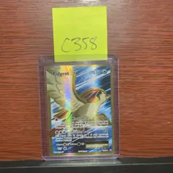 Pidgeot EX 104/108 - Pokemon Evolutions XY Full Art Gold Ultra Rare Card c358 - Image 1