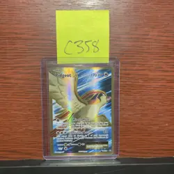 Pidgeot EX 104/108 - Pokemon Evolutions XY Full Art Gold Ultra Rare Card c358 - Image 2