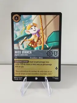 LORCANA FR Card - Chapter 7 195/204 Miss Bianca -✨ FOIL ✨ New - Image 1
