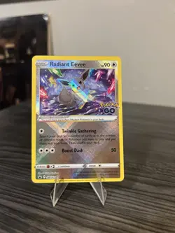 Pokemon Radiant Eevee SWSH230 Sword & Shield Black Star Promo Holo Card - Image 1