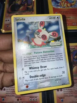 Pokemon Card Ex Legend Maker Spinda 26/92 2006 Reverse Stamped Holo - Image 3