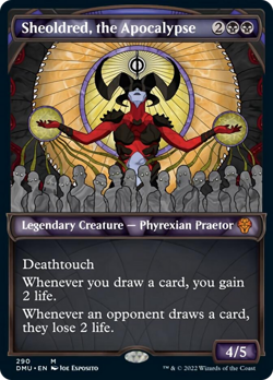 Sheoldred, the Apocalypse (Showcase 290) Dominaria United NM CARD ABUGames - Image 1