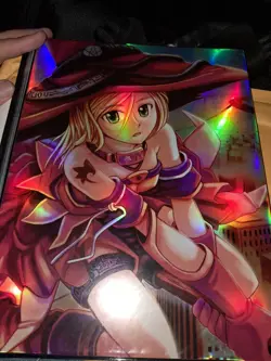Out Of Print Trading Card Binder Yugioh Dark Magician Girl/ Witch/Magical Girl - Image 1