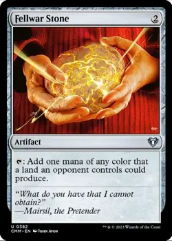 X 1 Fellwar Stone NM Commander Masters 382 MTG Magic The Gathering - Image 1