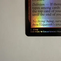 Impossible Inferno - Foil MTG Duskmourn: House of Horror NM Magic Foil C 0140 - Image 2