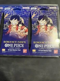 One Piece Romance Dawn Blister Pack Lot Of 4 ( With Protective Case) - Image 2