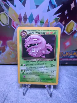 Pokemon Card - Dark Weezing Team Rocket 31/82 Rare - Image 1