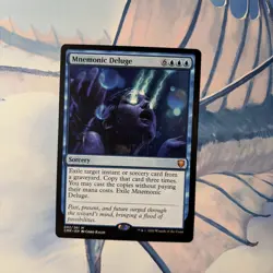 MTG 1x Mnemonic Deluge # 82 Commander Legends Magic the Gathering Card x1 NM - Image 1