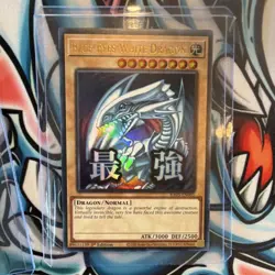 Konami Yu-Gi-Oh! Blue-Eyes White Dragon Ultra Rare 1st Ed RA05-EN085 Holo 1 Card - Image 5