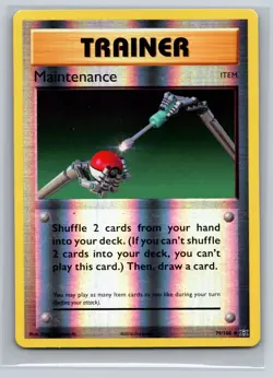 Maintenance 79/108 Reverse Holo Uncommon 2016 Trainer Item Pokemon Card - Image 1