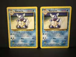 Squirtle Wartortle Pokemon Card Lot Base Set Legendary Collection BW GO 8 Cards - Image 2