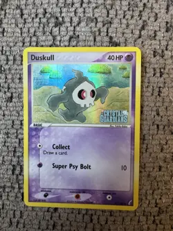 2006 Pokemon EX Crystal Guardians #51 Duskull Reverse Holo LP Rare Card STAMPED - Image 1