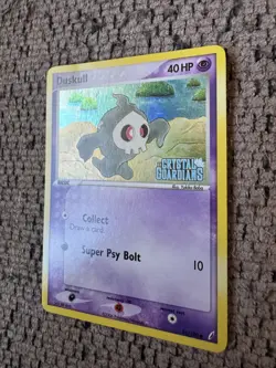 2006 Pokemon EX Crystal Guardians #51 Duskull Reverse Holo LP Rare Card STAMPED - Image 2