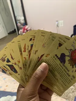 Pokemon Metal Gold Foil Card Fan Art Cards FREE SHIPPING - Image 5