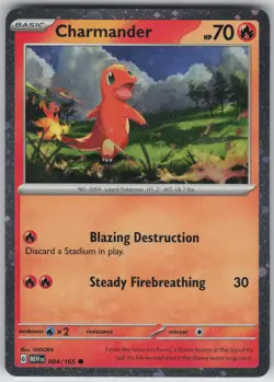 Charmander - (Cosmos Holo) Promo Miscellaneous Cards & Products 004/165 NM - Image 1