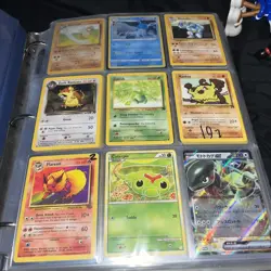 Pokemon Binder Collection Of 300+ Vintage And Modern Cards Lot - Image 1