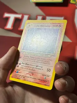 LIGHT NINETALES 50/105 Neo Destiny 1st EDITION Pokemon TCG card NM+ CLEAN! - Image 2