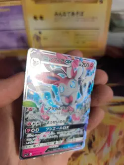 Pokemon Karte Card Holo Sylveon GX Strength Expansion Pack Sun Moon japanese NM- - Image 3