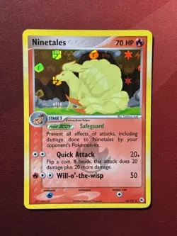 NINETALES 22/101 EX Hidden Legends REVERSE HOLO rare Pokemon TCG card NM+ CLEAN - Image 1
