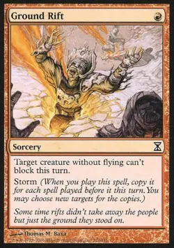 Ground Rift - Light Play MTG Time Spiral - Image 1