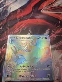 Kingdra GX - SM155 -Pokemon Sun & Moon Black Star Promo Card MP - Image 2