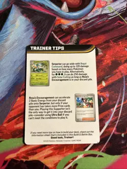 Pokemon TCG Perfect Order Game Tips Card Pre Release Deck Mega Zygarde - Image 2