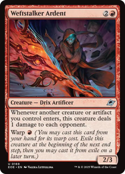 MTG Magic 1x Weftstalker Ardent FOIL (M/NM) Edge of Eternities - Image 1