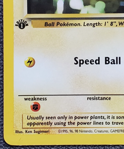 1st Edition Voltorb - Team Rocket - #69/82 - Vintage Pokemon Card 2000 WOTC - Image 5