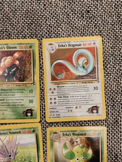 Vintage Pokemon WOTC Gym Heroes Gym Challenge 10 Card Lot Poor Condition - Image 5