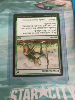 Crop Rotation #154 NM Dominaria Remastered MTG Magic - Image 2