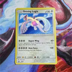 Pokemon Shining Lugia SM82 Shining Legends Promo Holo 130 HP Card - Image 1