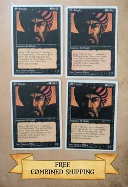 MTG: 4x El-hajjaj, 4th Edition Core Set Magic the Gathering - Image 1