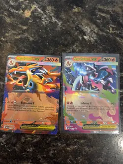 Pokemon TCG Mega Charizard X And Y Promo Cards - 2 Card Lot - Image 1