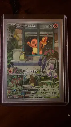 Pokemon Charmander 044 Scarlet & Violet Promo Holo Heat Tackle Card - Image 1