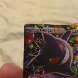Pokemon Gengar EX TCG Holo Rare Card XY Phantom Forces 34/119 - Image 2