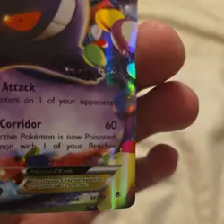 Pokemon Gengar EX TCG Holo Rare Card XY Phantom Forces 34/119 - Image 4