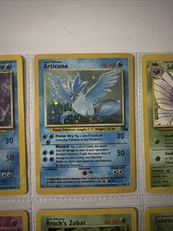 Kingdra 8/111 Neo Genesis Holo RARE HOLO. Articuno MEW VAPOREON. 9 Card Lot - Image 3