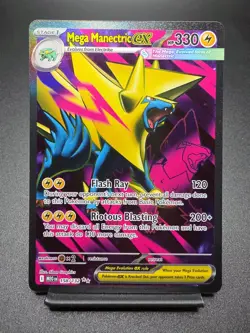 Mega Manectric EX 158/132 Ultra Rare Mega Evolution Pokemon Card - Image 1