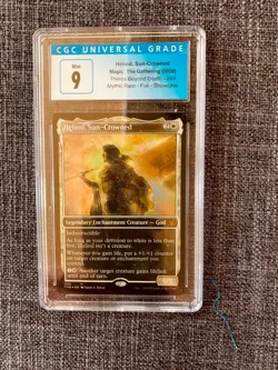 Rare Graded MTG 2020 Heliod, Sun-Crowned, Mythic Rare-Foil-Showcase 5/5 - Image 1