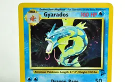 Pokemon card TCG Gyarados 7/130 Holo Rare Base Set 2 2000 English MP - Image 2