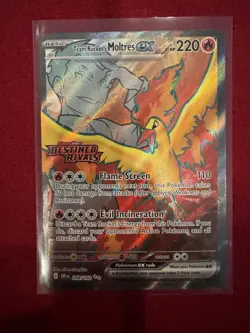 Team Rocket: Moltres ex (UPC) – OPENED – 3 Promo Cards Included – NO PACKS - Image 3
