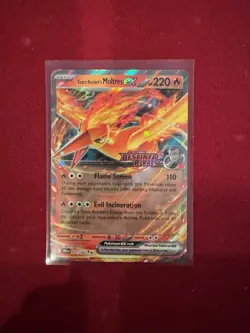 Team Rocket: Moltres ex (UPC) – OPENED – 3 Promo Cards Included – NO PACKS - Image 5