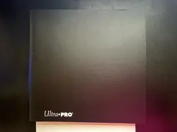 Ultra PRO: 12-Pocket PRO-Binder - Holds 480 Cards-Eclipse (Jet black)New - Image 2