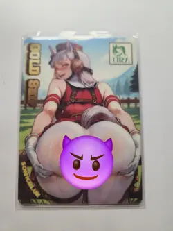 Gold Ship Cake spicy Umamusume: Pretty Derby Custom Glow Waifu Card Fan Art 3 - Image 1
