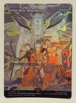 Wild Rose Rebellion Showcase Foil - Final Fantasy: Through the Ages MTG - Image 1