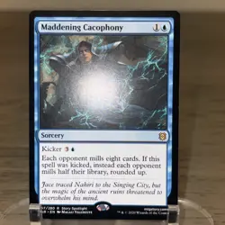 Maddening Cacophony Zendikar Rising Regular NM MTG - Image 2
