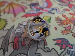 MTG TMNT Legendary Turtle Power Spindown D20 COA Rare 1202/1,599 - Image 3