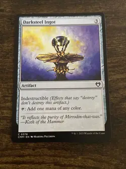 Darksteel Ingot 0378 Commander Masters MTG Magic The Gathering S840* - Image 1