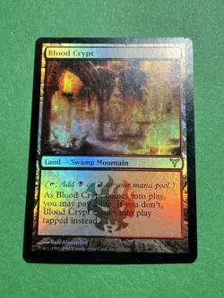 **Blood Crypt** ~Dissension~ {FOIL} Mtg: Magic the Gathering, Light Play (LP) - Image 2