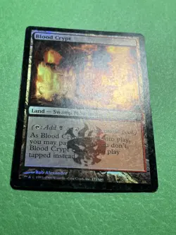 **Blood Crypt** ~Dissension~ {FOIL} Mtg: Magic the Gathering, Light Play (LP) - Image 3